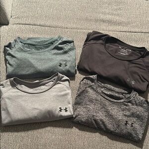 Bundle of 4 Under Armour Men's Tech Tees